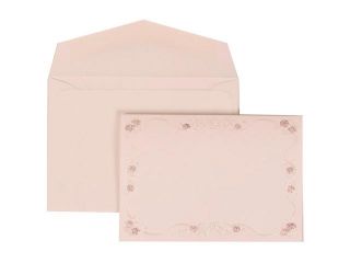 Maroon Design with Burgundy Lined Envelope Small Wedding Invitation Maroon Rose Border Set   100 cards (3 3/8 x 4 3/4)