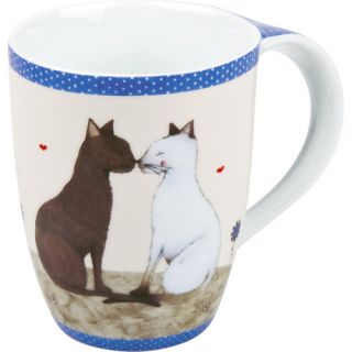11 oz. Cat Couple Mug