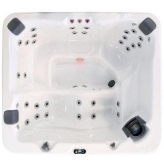 Coleman Spas 5 Person 37 Jet Lounger Spa with Backlit LED Waterfall DISCONTINUED CO 637L A