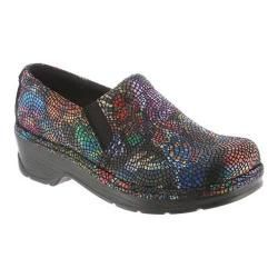 Womens Klogs Naples Clog Butterfly Mosaic Leather