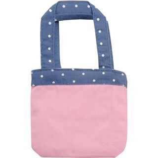 Springfield Collection Tote Bag Pink W/Purple Straps