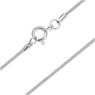Silver Plated Snake Chain   1.5mm Diameter   18 Inch Necklace With Clasp