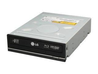 LG Black 6X BD R 2X BD RE 16X DVD+R 6X BD ROM 4MB Cache SATA Internal Blu ray Burner 6X Blu ray Disc Burner & HD DVD ROM Drive Model GGW H20L   Blu Ray Burners