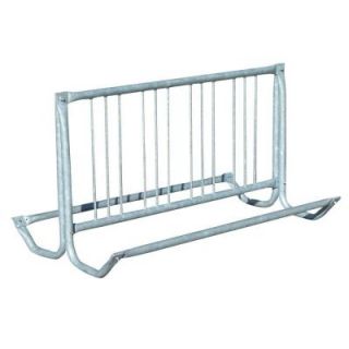 Paris 64 in. Silver Galvanized Traditional Bicycle Rack 462 615