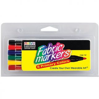 Fine Tipped Fabric Marker   6 Pack   6908013