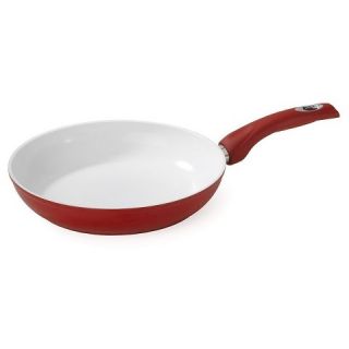 Bialetti Aeternum 10.25 in Red Ceramic Saute Pan