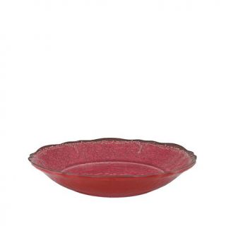 Le Cadeaux Antiqua Set of 4 Melamine Pasta Bowls   Red   7612249