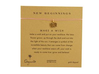 Dogeared Make A Wish New Beginning Necklace Pink/Gold
