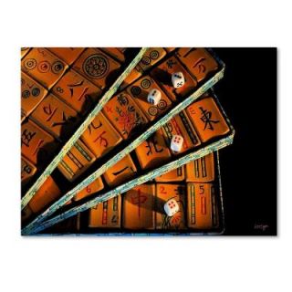 Trademark Fine Art 14 in. x 19 in. Mad for Mahjong Canvas Art LBr0220 C1419GG