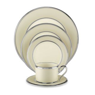 Lenox Ivory Frost 5 piece Dinnerware Place Setting   15692355