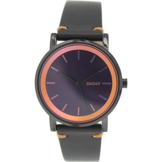 DKNY Womens Soho NY2263 Black Leather Quartz Watch
