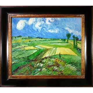 Tori Home Wheat Fields at Auvers Under Clouded Sky by Vincent Van Gogh