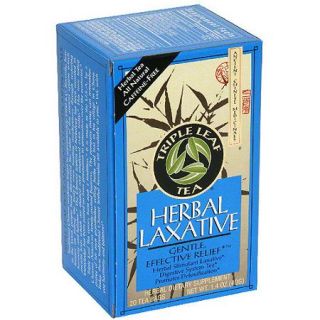 Triple Tea Leaf Herbal Laxative Tea, 1.4 oz (Pack of 6)