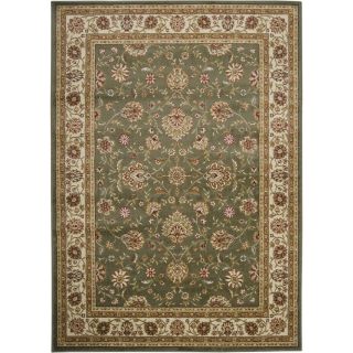 Artistic Weavers Albany Green Rectangular Indoor Woven Area Rug (Common: 8 x 10; Actual: 94 in W x 123 in L x 2.4 ft Dia)