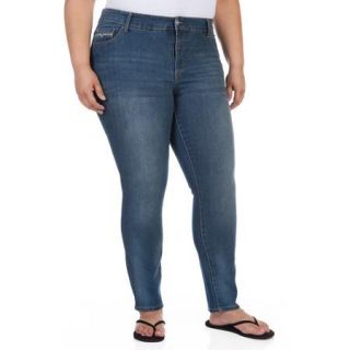 Faded Glory Women's Plus Size Comfort Skinny Jeans