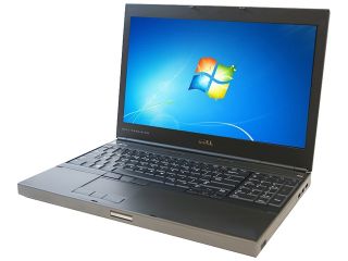 Refurbished: DELL B Grade Laptop m4600 Intel Core i7 2820QM (2.30 GHz) 4 GB Memory 320 GB HDD 15.6" Windows 7 Professional 64 Bit