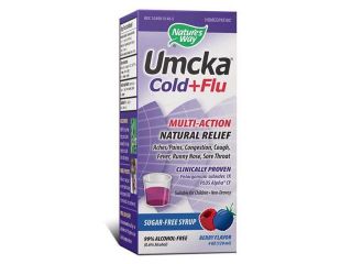 Umcka Cold & Flu Berry Syrup   Nature's Way   4 oz   Liquid