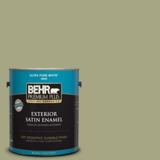 BEHR Premium Plus 1 gal. #S370 4 Rejuvenation Satin Enamel Exterior Paint 940001