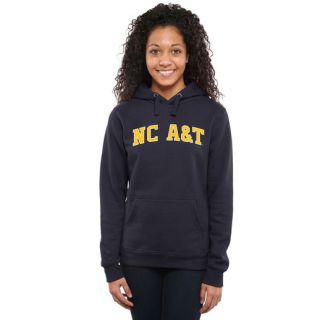 North Carolina A&T Aggies Womens Navy Everyday Pullover Hoodie