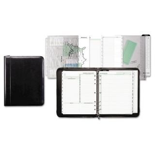 2015 Day Timer® Aristo Slim Bonded Leather Starter Set   Black