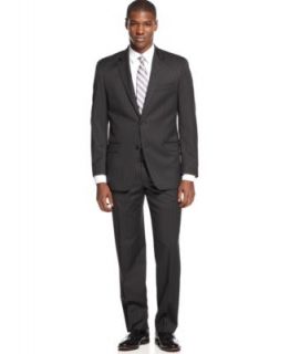 Shaquille ONeal Black Texture Suit Separate Big and Tall