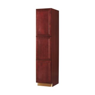 Kitchen Classics 84 in H x 18 in W x 23 3/4 in D Merlot Pantry Wall Cabinet