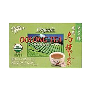 Prince Of Peace 100% Organic Oolong Tea   100 CT x 1.8g each(6.35 oz./180g)
