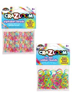Cra Z Loom Tie Dye Refills + Bead Refills by Cra Z Art