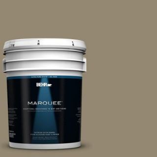 BEHR MARQUEE 5 gal. #PPU8 3 Dry Pasture Satin Enamel Exterior Paint 945305