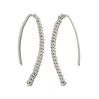 Sevilla Silver™ Beaded Shepherd's Hook Earrings   7884251