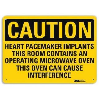 LYLE U4 1405 RA_14X10 Safety Sign, Ovn Cause Interference, 10inH