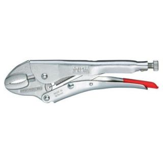 KNIPEX 10 in. Locking Pliers with Round Jaws 41 04 250