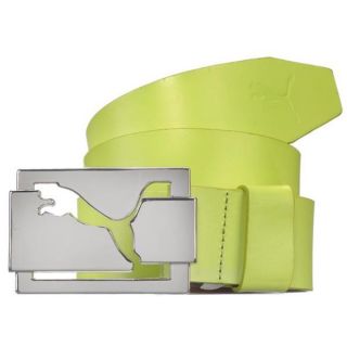 Puma Mens High Shine Green Fitted Golf Belt  ™ Shopping