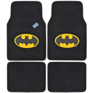 BDK Batman Floor Mats for Car 4 piece Offcially Licensed Products