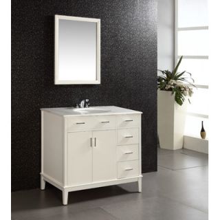 Simpli Home Urban Loft Single 36 Bathroom Vanity Set