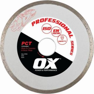 OX Professional Ceramics 1 in. Bore 14 in. Diamond Blade OX PCT 14