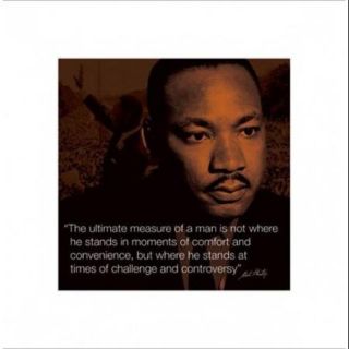 Martin Luther King   iQuote Poster Print (16 x 16)