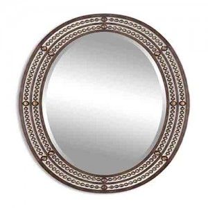 Uttermost 13716 Matney Distressed Bronze Mirror