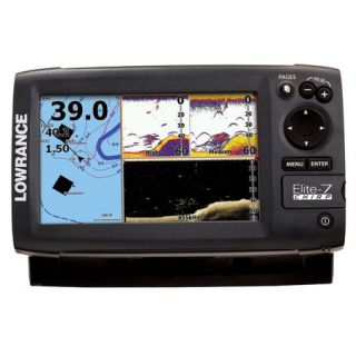 Lowrance Elite 7 CHIRP Fishfinder/Chartplotter 50/200/455/800 kHz 797585