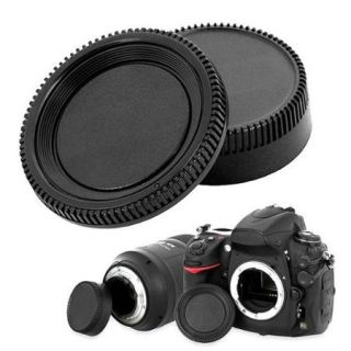 Insten Rear Lens Cover Cap + Camera Body Cap for Nikon D Series D3000 DSLR D300S D7000