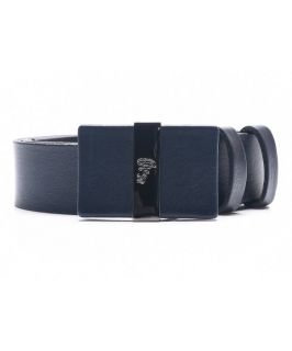 Versace  Collection Pre Owned Medusa Head Leather Belt (382068002)