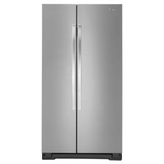 Whirlpool 21.6 cu ft Side by Side Refrigerator (Monochromatic Stainless Steel)