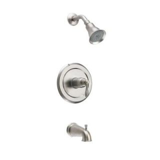 Fontaine Montbeliard Single Handle 1 Spray Tub and Shower Faucet in Brushed Nickel BRN MBDTS BN