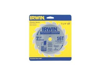 Irwin 15230 7 1/4" 40T Trim & Finish Circular Saw Blade