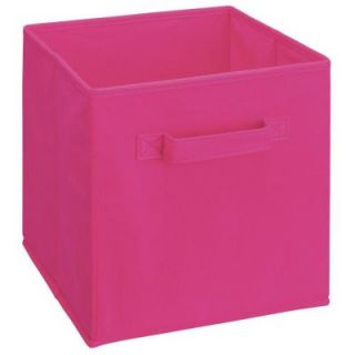 ClosetMaid Cubeicals 10.25 in. x 11 in. x 10.25 in. Pink Fabric Drawer 880