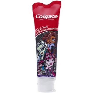 Colgate Monster High Mild Bubble Fruit Toothpaste, 4.6 oz