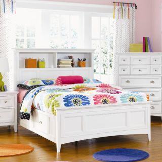 Kenley Panel Bed with Bookcase