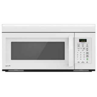 LG Electronics 1.6 cu. ft. Over The Range Microwave Oven in Smooth White LMV1683SW
