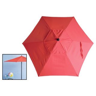 Patio Umbrella  Coral Red   Room Essentials™