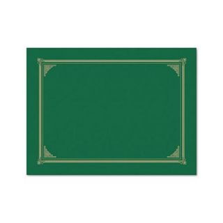 Geographics Award Certificate Document Cover   A4, Letter   8.30" x 11.70", 8.50" x 11", 8" x 10" Sheet Size   Green   R